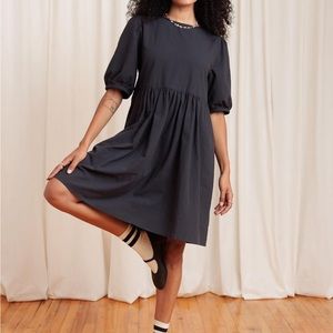 Tradlands Nico 2.0 Ballon Sleeve Dress Black S